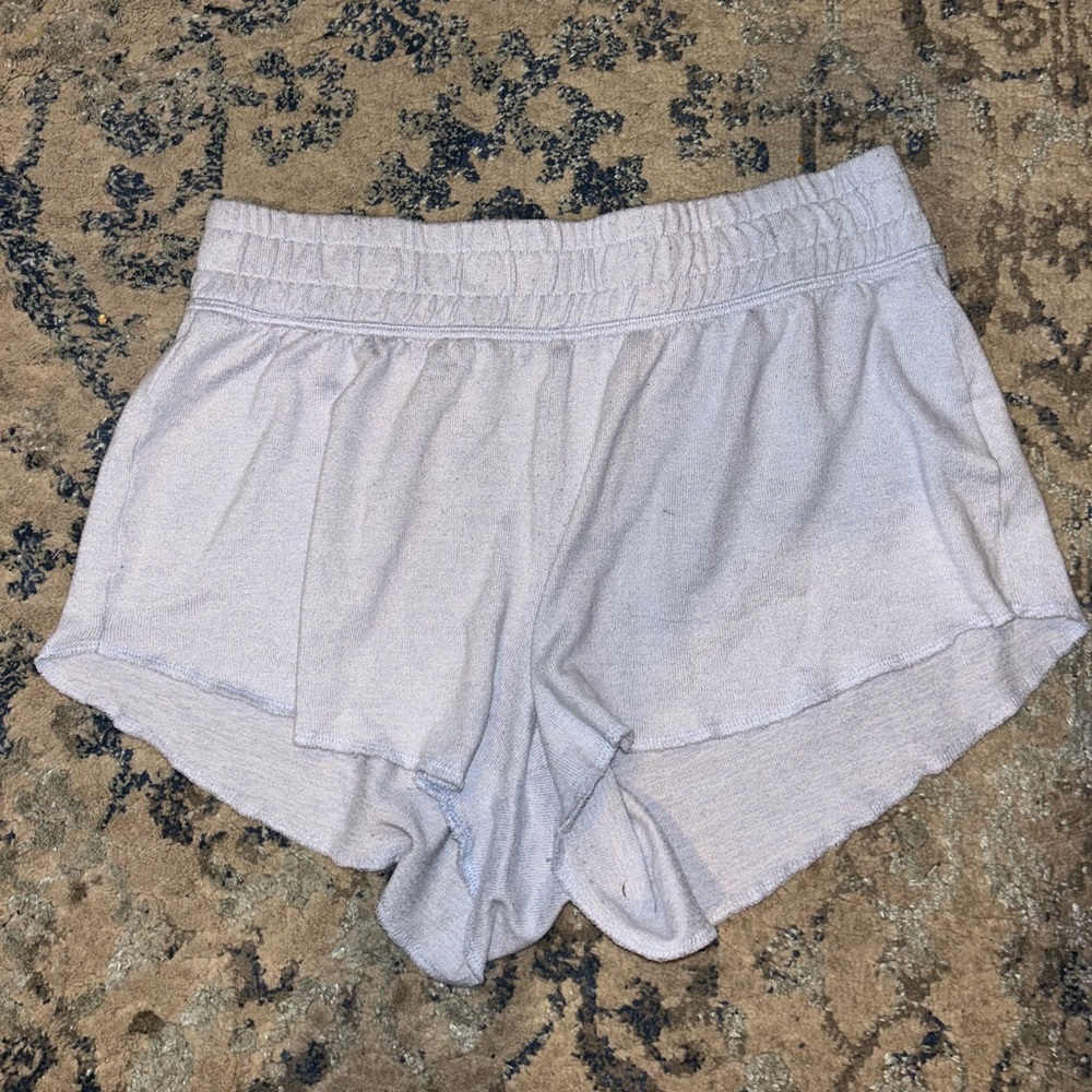 hollister light blue lounge shorts
